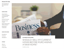 Tablet Screenshot of homesforsaleinbarrie.com